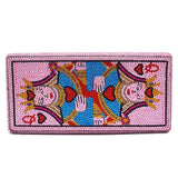 QUEEN OF HEARTS embellished purse