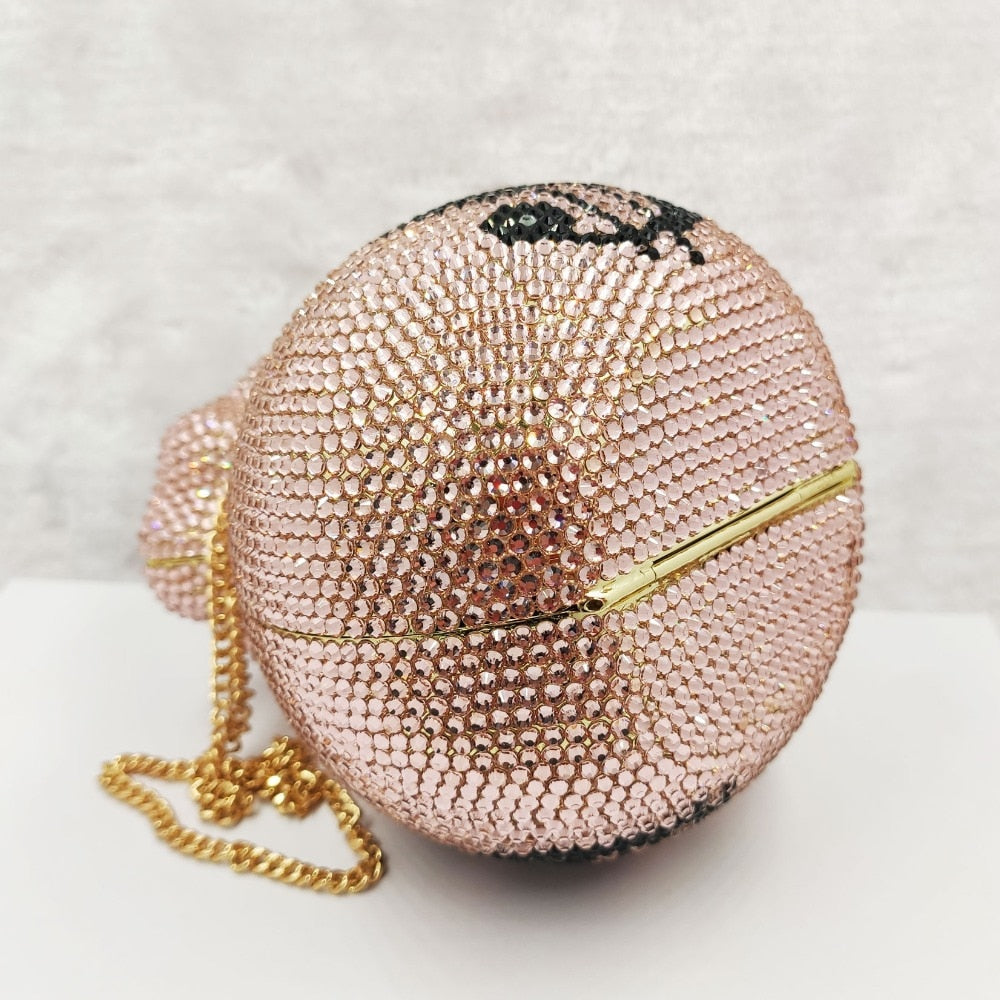 DOLLAR BAG embellished luxurious purse
