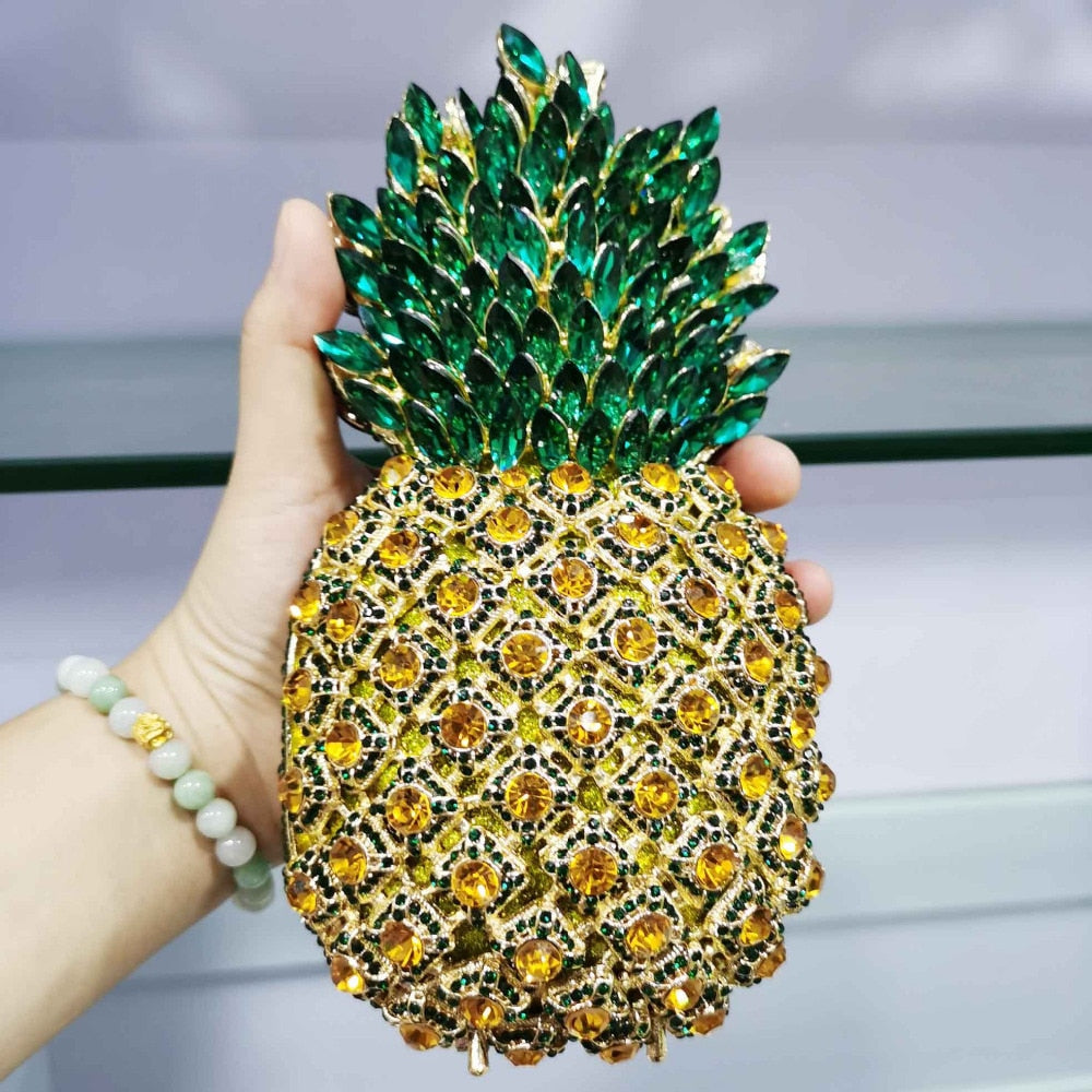 PINEAPPLE PARTY embellished purse