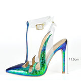 Fierce T-Strap High Heel Sandals in colors