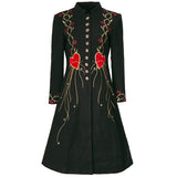 SANTANA Embroidered Midi Dress