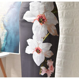 Classy Floral Midi Dress