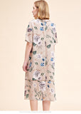RENATA Floral Print Midi Dress