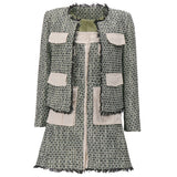BELINDA Classy Dress and Blazer Set