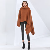 Chic Asymmetrical Loose Sweater in colors