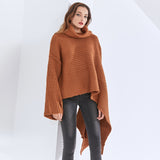 Chic Asymmetrical Loose Sweater in colors