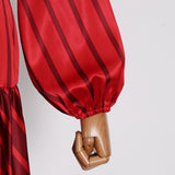 CINDY Vintage Stripes Maxi Dress