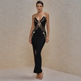 MALIAH Alluring Chain Gown