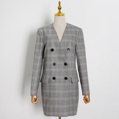 ADA Plaid Mini Dress