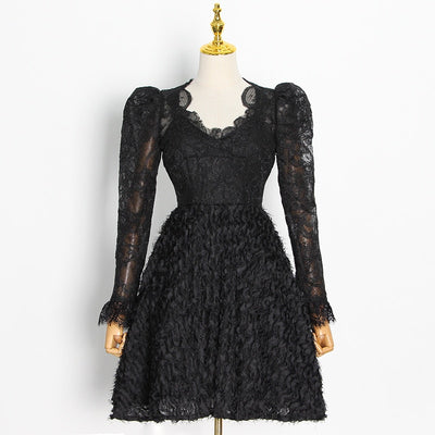 KATARINA Lace Mini Dress