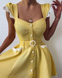 LALAINE retro Mini Dress in colors