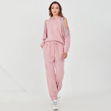 Tasseled Sweatshirt and Jogger Pants Set
