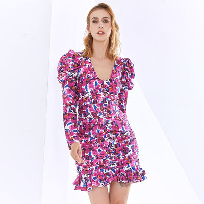 LOLITA Floral Mini Dress in colors