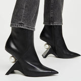 Pearl Heeled Pointed Toes in colors