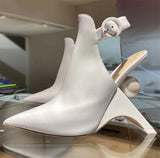 Pearl Heeled Pointed Toes in colors
