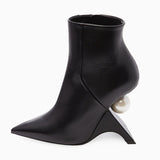 Pearl Heeled Pointed Toes in colors