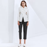 Criscross Cut-out Blazer