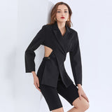 Criscross Cut-out Blazer