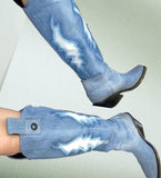 Knee-High Cowboy Boots