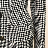 Classy Houndstooth Blazer