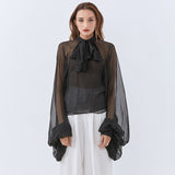 Blousy Chiffon Top in colors