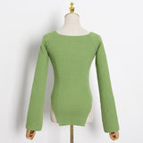 Sweetheart knit tunic in colors