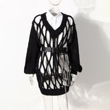 Lacework Pullover Sweater