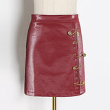 Pins Asymmetrical Skirt in colors