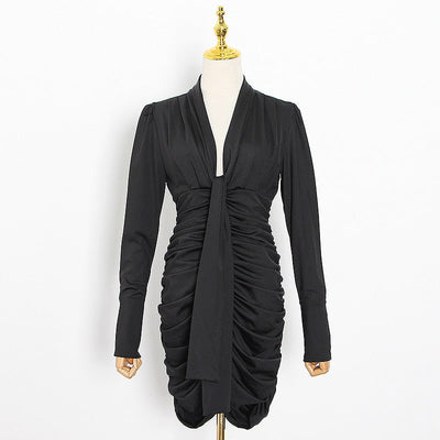 ILYA Ruched Mini Dress