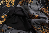 Jacquard Lace Elegant Midi Skirt