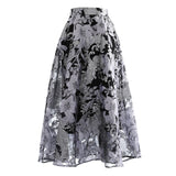Vintage Lace Midi Skirt in colors