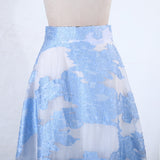 Full Blooms Midi Lace Skirt in colors