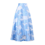 Full Blooms Midi Lace Skirt in colors