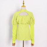 Ruched Empire Cut Top in in colors