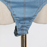 Denim Bustier Bodysuit