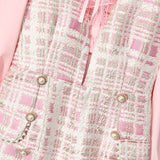 Brocade Playsuit and Blouse Set