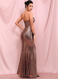 SONDRA Golden Party Gown