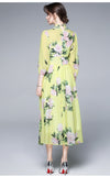 NAOMI Dreamy Floral Midi Dress