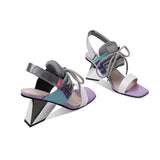 Slingback Strappy Heeled Sandals in colors