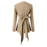 Blazer with Wrap-Around Sash in colors