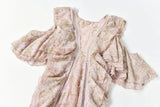 JANNETTE Ruffled Embellished Low Back Maxi Dress