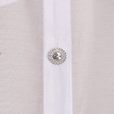 Flutter Sleeve Bow-tie Neck Blouse in colors