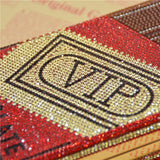 VIP CHOCO embellished party purse