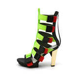 Gladiator High-Heeled Sandals in colors