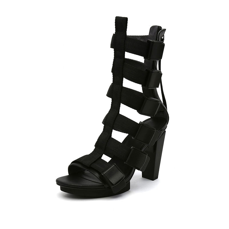 Gladiator High-Heeled Sandals in colors