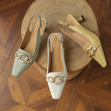 Classy Slingback Pumps in colors