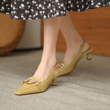 Classy Slingback Pumps in colors