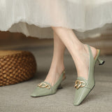 Classy Slingback Pumps in colors