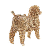 Golden Poodle Fancy Clutch