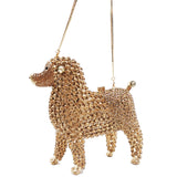 Golden Poodle Fancy Clutch